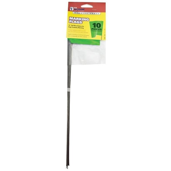 C.H. Hanson Stake Flag, 15 in L, Lime, PVC 15067